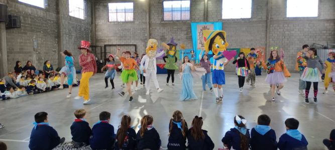 Niños de los jardines de infantes celebraron el Año Santo Jubilar