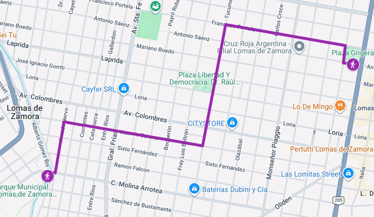 corpus mapa procesion