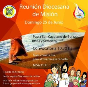 Reunión diocesana de misión