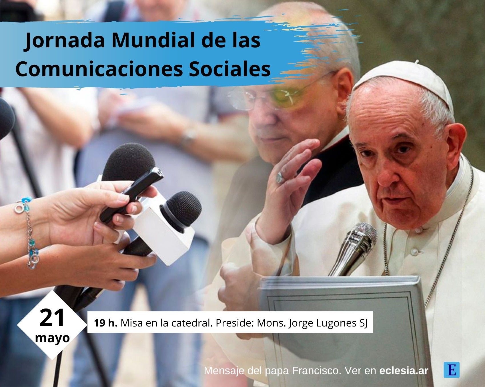 El domingo, la Jornada Mundial de las Comunicaciones Sociales