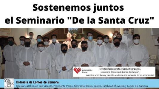 Se lanzó la campaña #JesúsBuenPastor para ayudar al Seminario diocesano