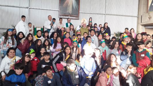 En Glew, chicos y jóvenes misioneros celebraron la jornada de la IAM