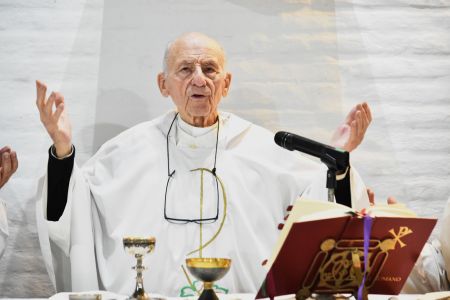 50 años de ministerio sacerdotal celebró el presbítero Alain Dasnoy
