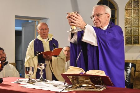 40 años de sacerdocio celebró el padre Gergolet
