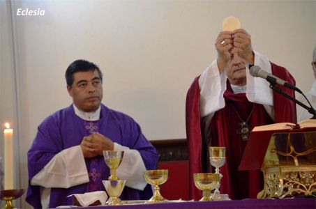 La comunidad de Nuestra Señora del Tránsito (Min. Rivadavia) recibió a su nuevo administrador