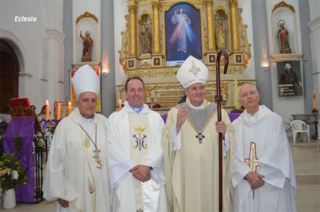 Recibió a su nuevo administrador la parroquia San Vicente Ferrer