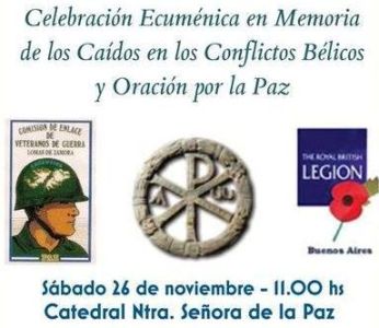 Celebración ecuménica por los caídos en guerra