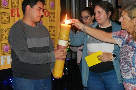 El Instituto “Pedro Goyena” celebró la Pascua y presentó un nuevo libro