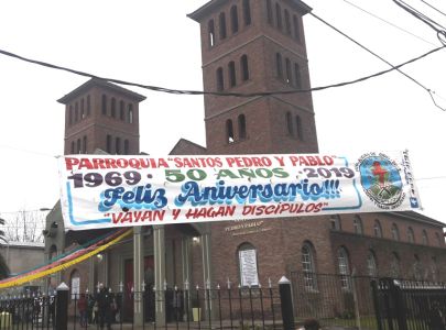 Celebró sus 50 años de vida la parroquia Santos Pedro y Pablo (Burzaco)