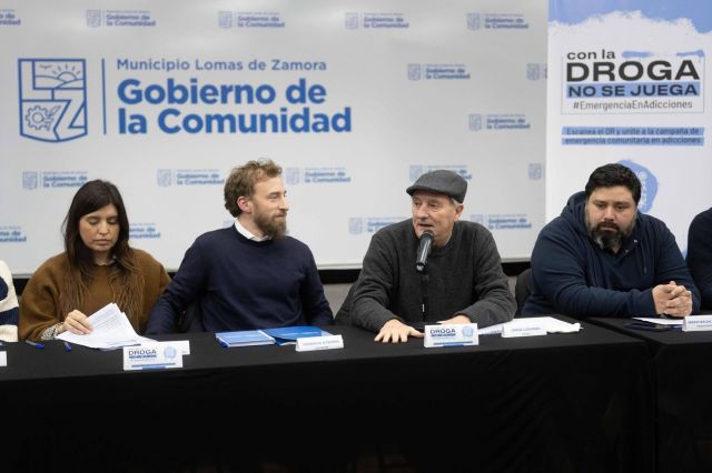 Campaña “Con la Droga No se Juega”: presentación oficial