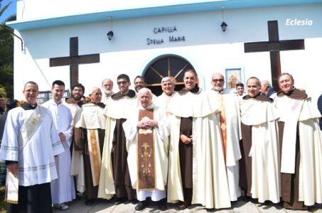 La comunidad carmelita de la diócesis celebró la Profesión Simple de dos novicios