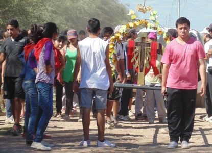 Símbolo de la evangelización, para una "Iglesia en salida", llega a la diócesis la Cruz de Matará