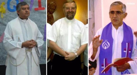 25 años de ordenación ministerial celebran tres sacerdotes de la diócesis