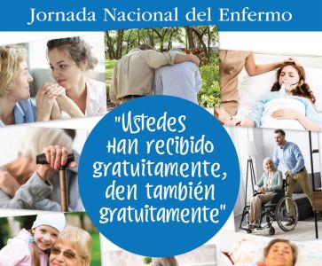 El domingo, Jornada Nacional del Enfermo