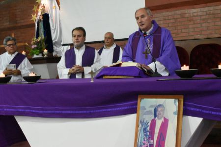 Misa exequial por el sacerdote monfortiano que estuvo en Fiorito durante 41 años