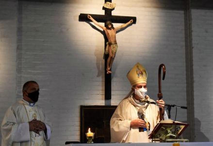 Santa María Goretti (Temperley) recibió a su nuevo administrador parroquial