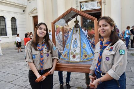 Comenzó la peregrinación de la Virgen del Valle por las parroquias de la diócesis