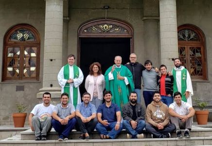 Los seminaristas de la diócesis tienen su convivencia de verano en Mar del Sur