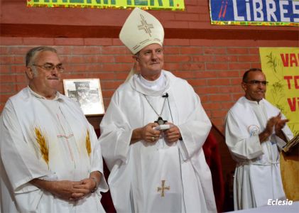 Los sacerdotes montfortianos se despidieron de Fiorito