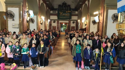 La asociación de scouts católicos ADISCA celebró 30 años de su creación