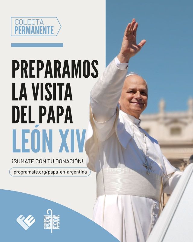 Colecta Nacional por la venida del Papa