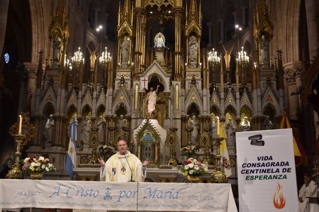 En Luján, la diócesis de Lomas se unió para rezar por el nuevo Papa